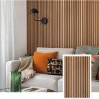 Wavenord™ Signature Acoustic Slat Panel — Natural Oak (2,7 x 1,10 m)