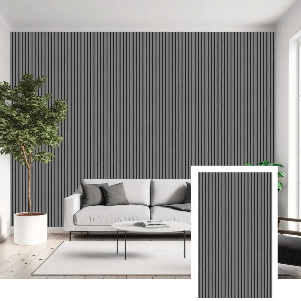 Wavenord™ Signature Acoustic Slat Panel — Natural Oak (2,7 x 1,10 m)